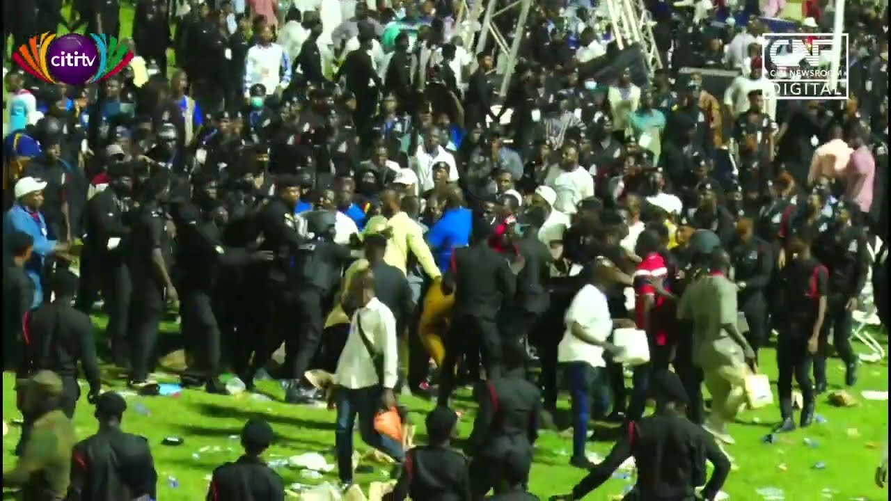 NPP Decides: One person arrested after crowd disturbance results in scuffle with the police