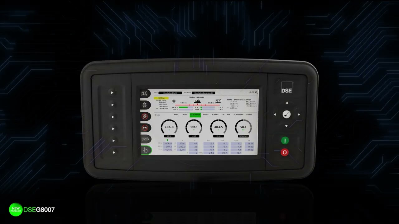 Introducing the DSEG8007 – 7” Graphical Colour Remote Overview Display