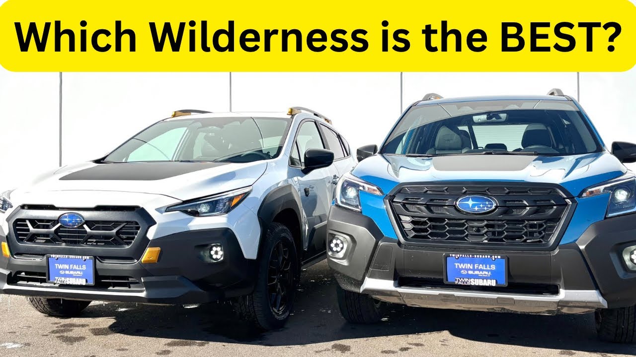 2025 Subaru Crosstrek Wilderness vs. Forester Wilderness | Side by Side Comparison Review