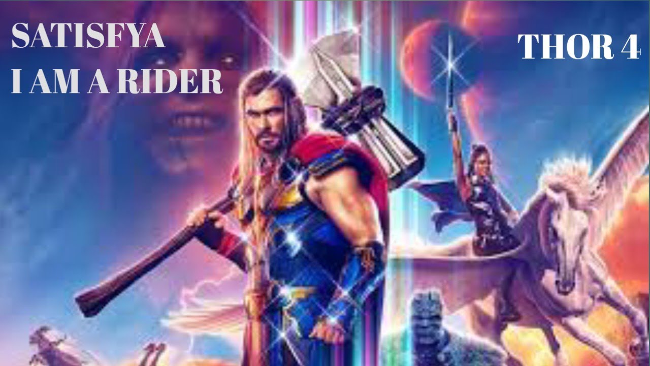 I Am A Rider | Satisfya Song | Imran Khan | Thor Love And Thunder | Thor Vs Zeus Full Fight Scene