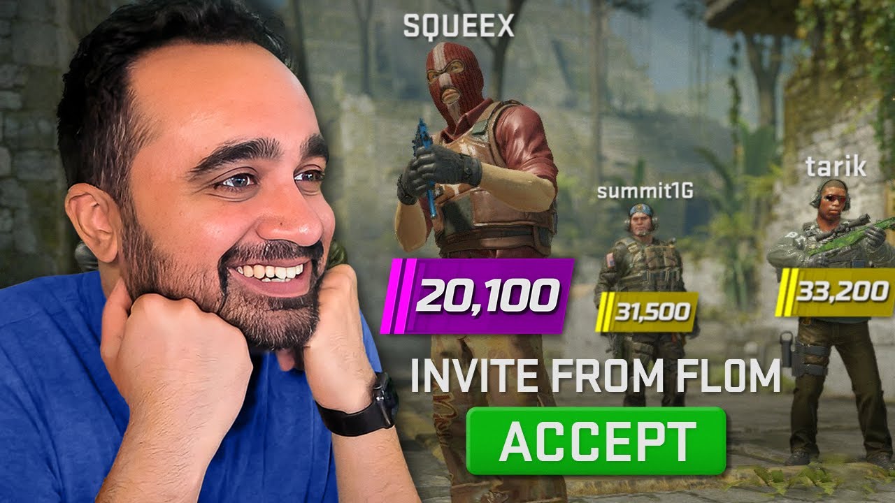 I played CS2 with Pros! (Tarik, fl0m, summit1g, trucklover, Cooper and more)
