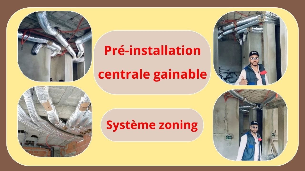 Froid Technologie 🚨 pré-installation#gainable centrale تعلم بطريقه جد مبسطه🇲🇦🚀🎯🚨 zoning#مقاول#clim🫵🧠