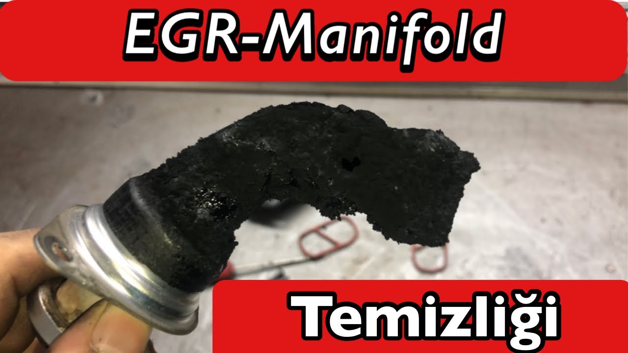 Pislikten EGR Görünmüyor || EGR-MANİFOLD TEMİZLİĞİ || Dizel