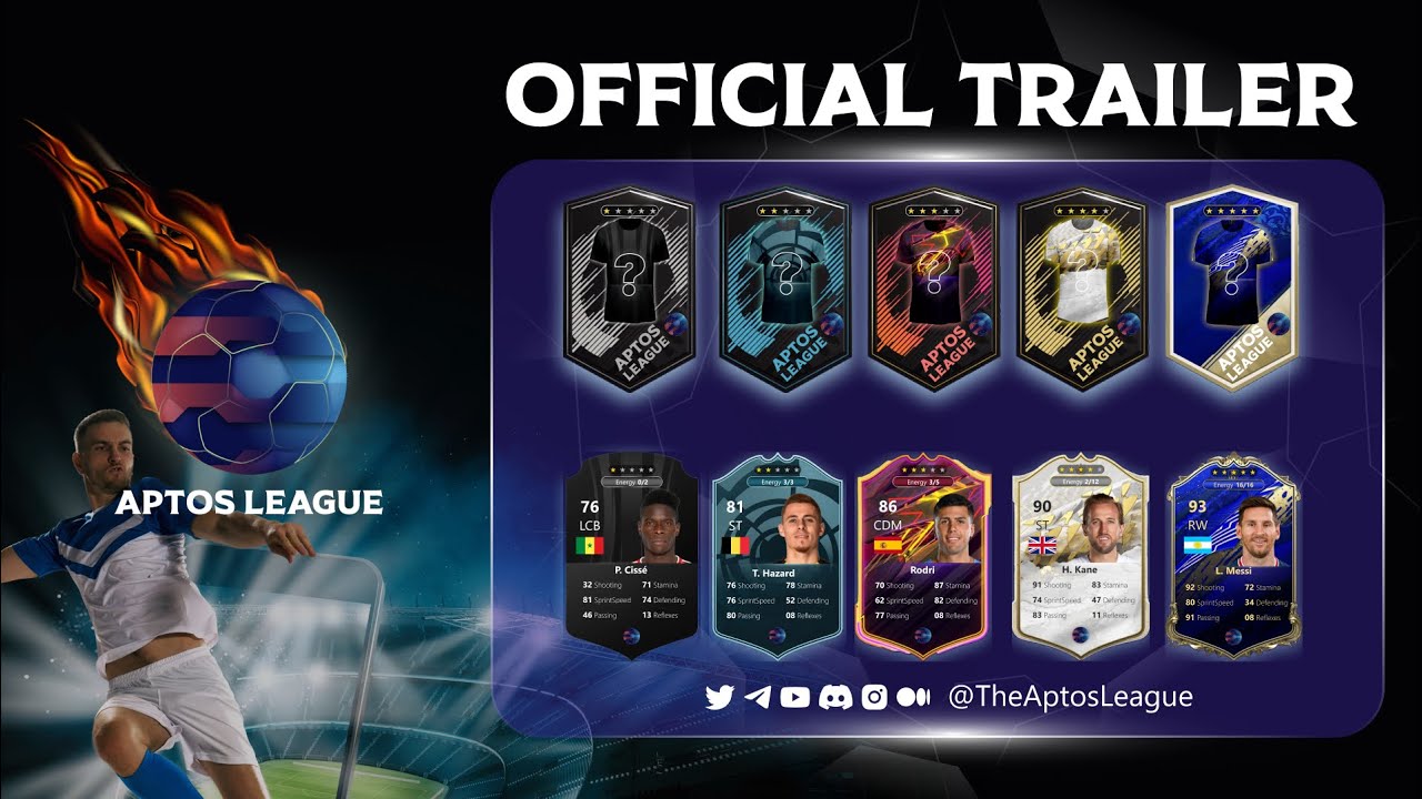 APTOS LEAGUE New generation blockchain football game I TRAILER OFFICIAL