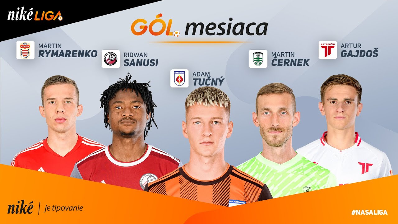 Hlasuj za Gól mesiaca marec 2024