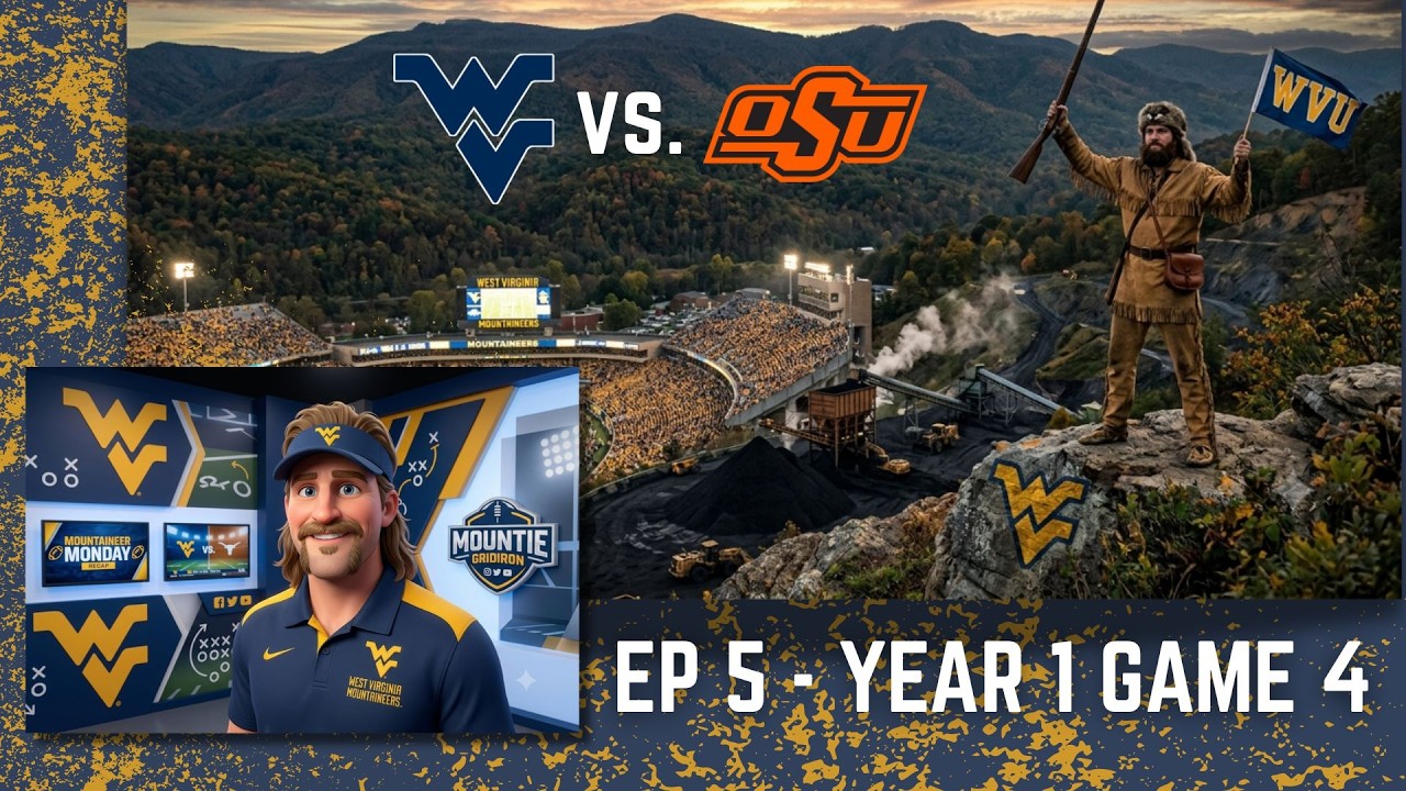 CFB 27 WVU Dynasty Ep 5 - Big 12 Opener