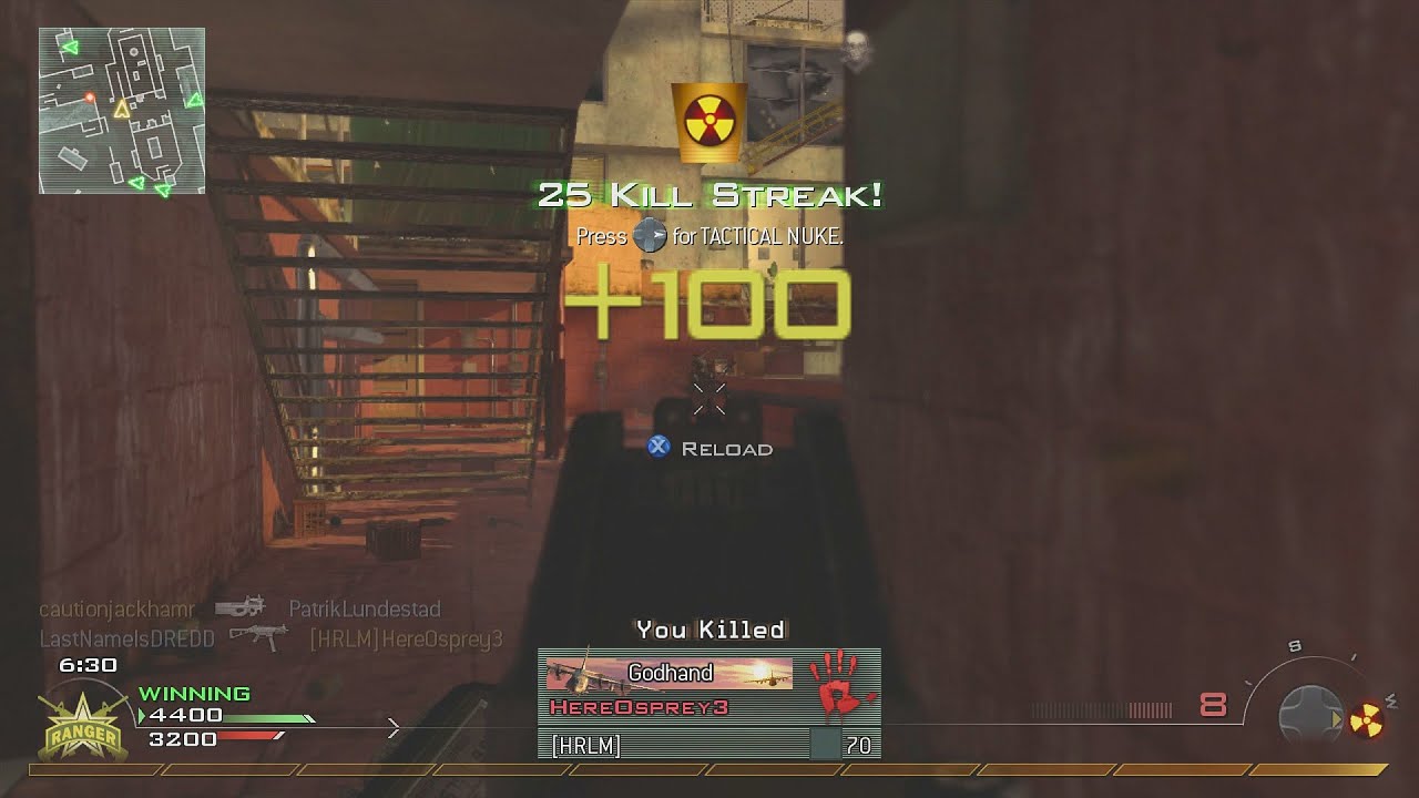 MW2 in 2021 | UMP Nuke on Highrise (Xbox 360)