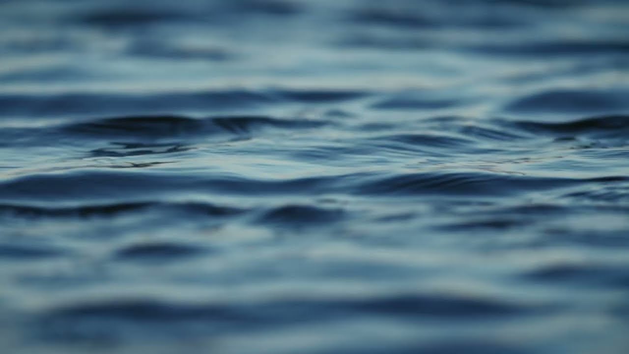 Skye High - Quiet! Be Still! (Nature Piano Visualizer - Gentle Water Ripples)