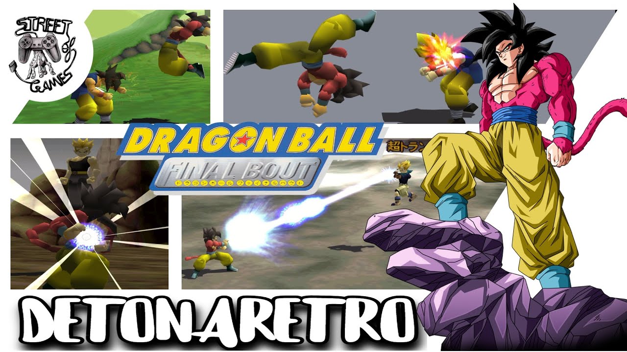 Dragon Ball GT: Final Bout (PS1-1997) Goku SSJ4