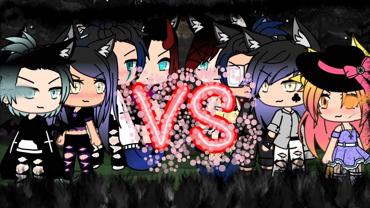 Песенный батл дети VS родители /gacha life/