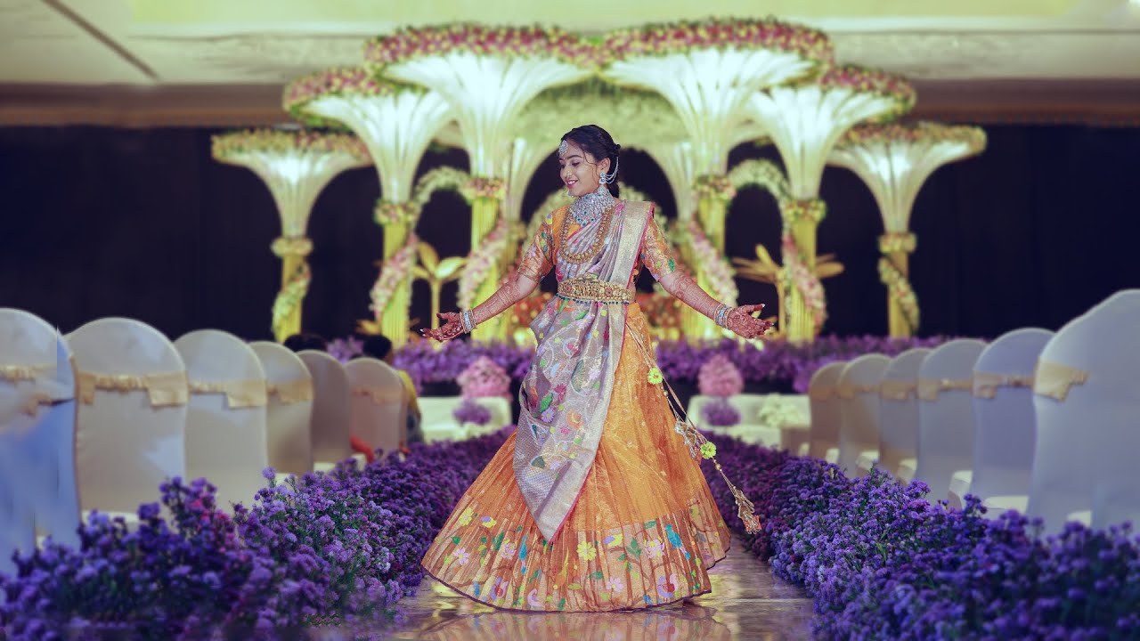 Aadhya's Half Saree Ceremony Teaser || Leaf The Studio