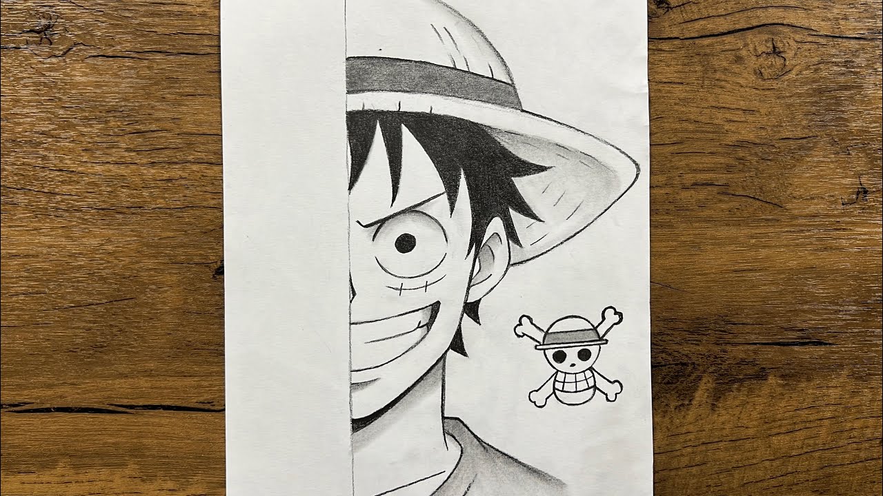 Easy Luffy Drawing Tutorial for Beginners – One Piece Art