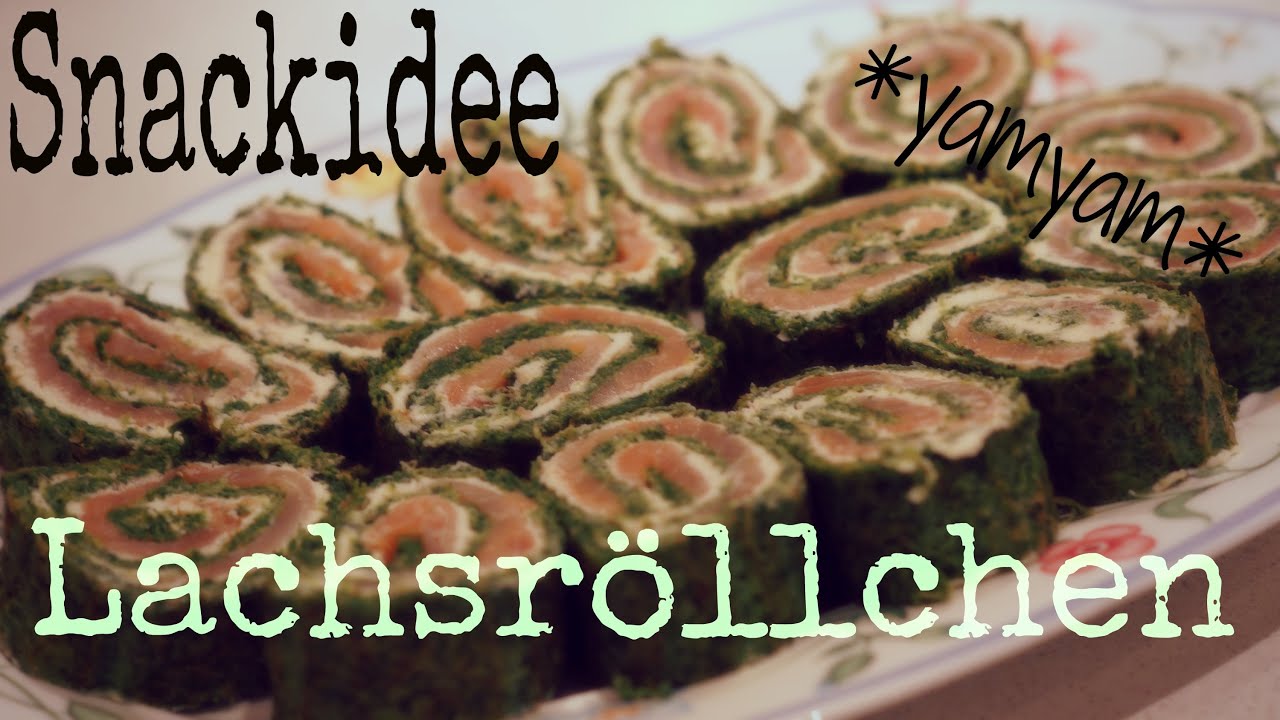 Simple Lachsr&ouml;llchen || SNACKIDEE