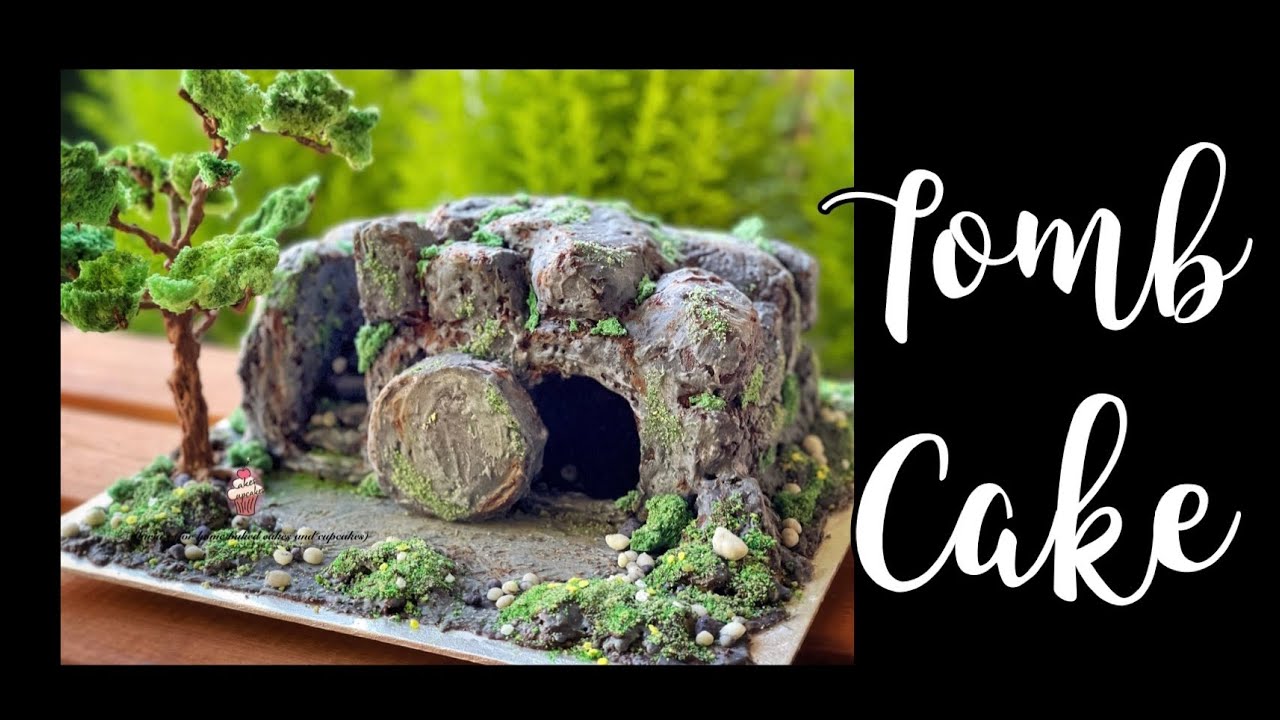 The making of THE TOMB OF JESUS Cake | Easter Cake | Bible Verses Cake