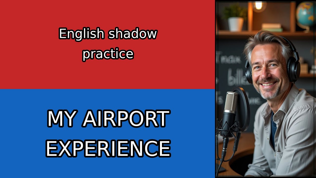 English Conversation Practice: My Airport Experience Explained