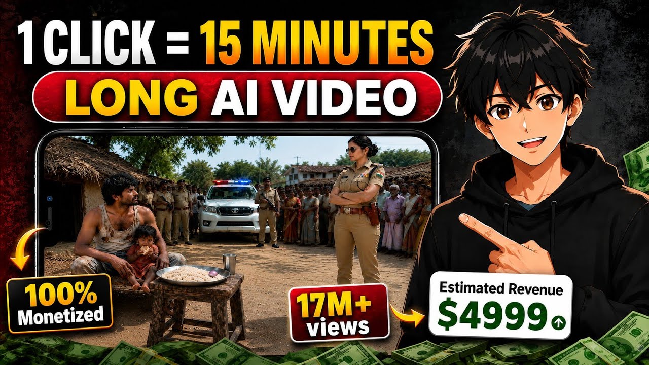 Create 15+ Min AI Videos FREE 🤯 | Complete AI Masterclass 2026 (Dialogue, Lip Sync & Editing)