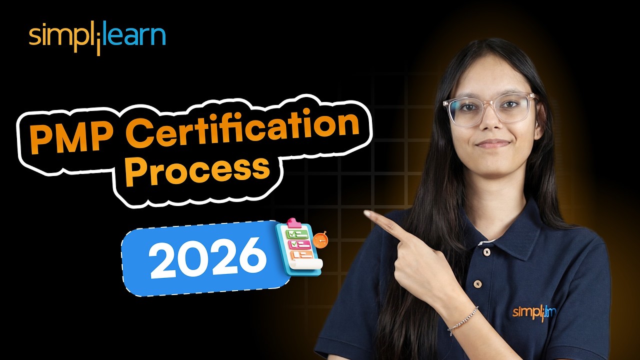 PMP Certification Process 2026 | Project Management Roadmap | PMP Certification Steps | Simplilearn