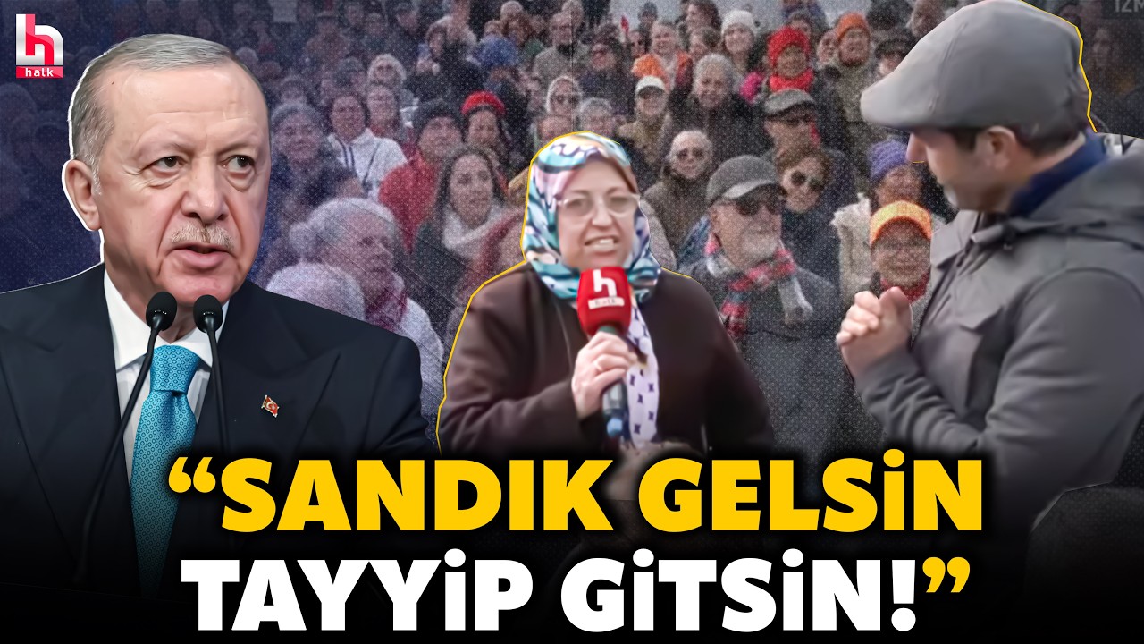AKP'nin çuvalladığı Foça'da tarihi yayın! Yurttaş öyle bir şey dedi ki! Herkes bu sözleri konuşacak!