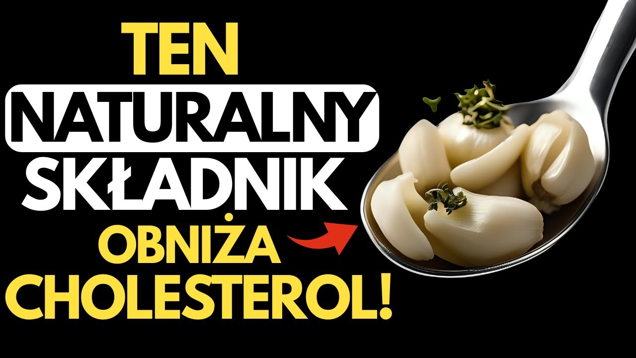 PRZEPIS NA CZOSNEK, KT&Oacute;RY LECZY CHOLESTEROL I OCZYSZCZA TĘTNICE! | Dr. Tomasz Lewandowski