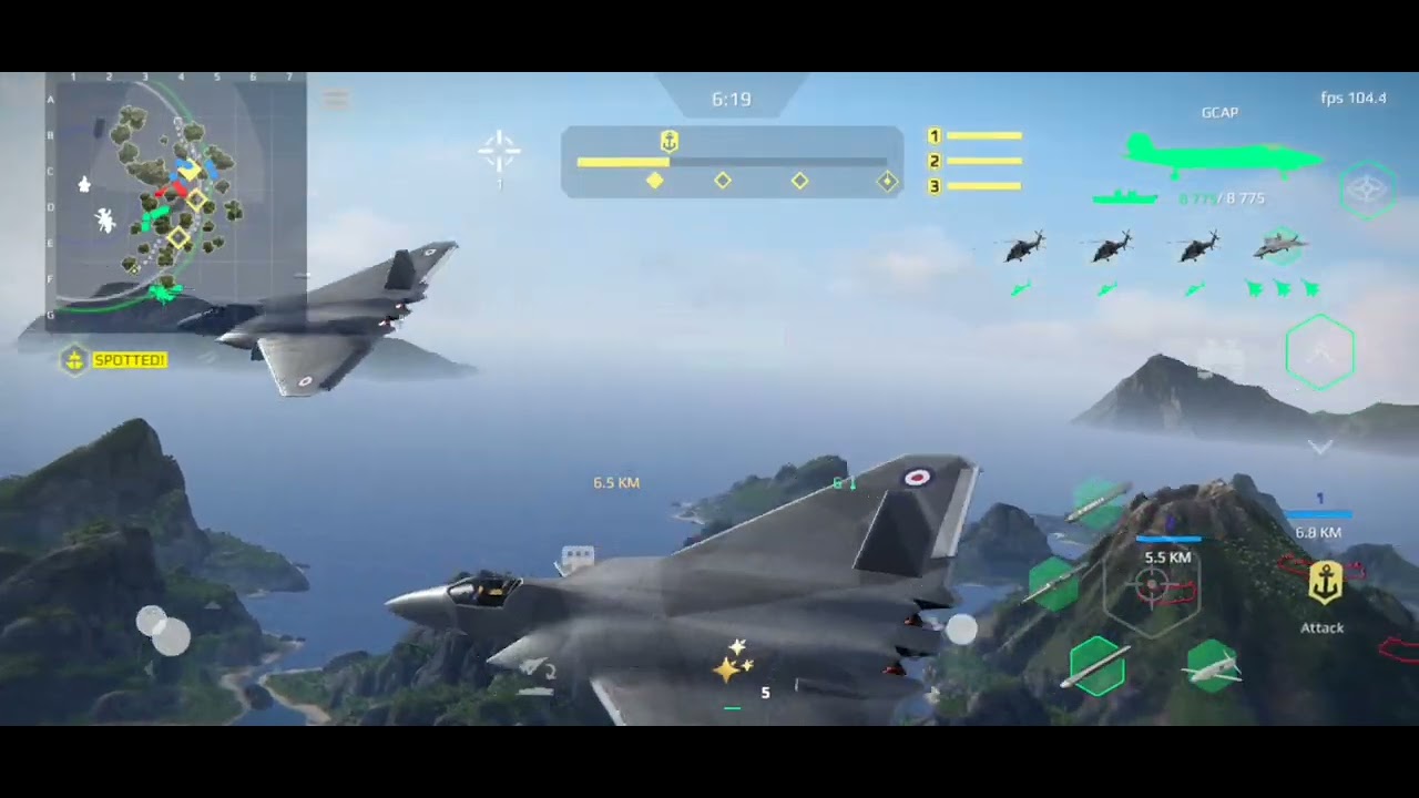 Modern Warships Mobile: New British Strike Fighter (GCAP)