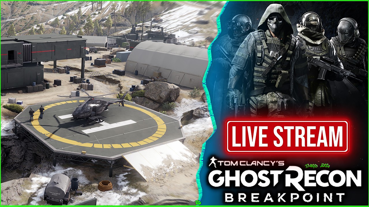 🔴 Maxing Adaptive Camo for the Campaign!!! Ghost Recon Breakpoint