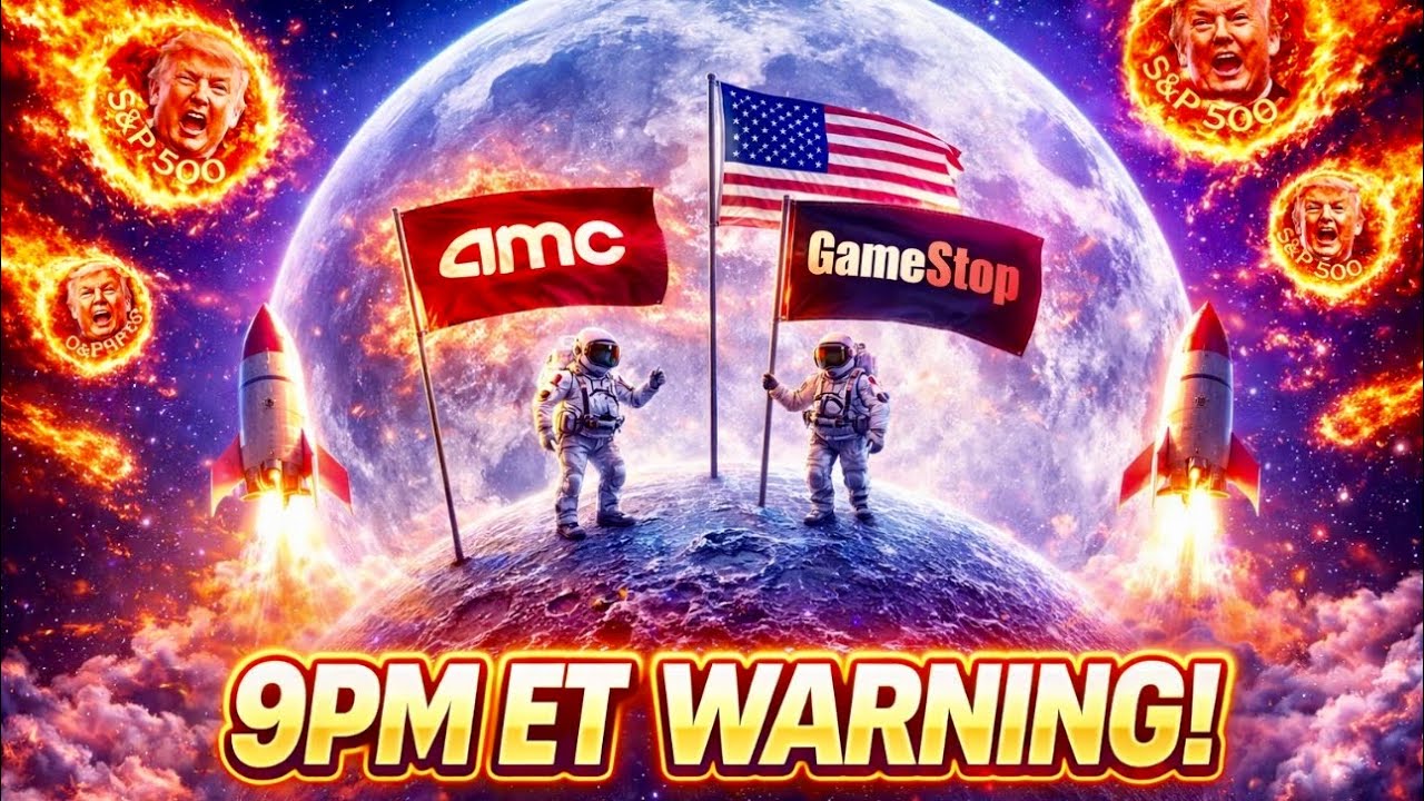WARNING: TRUMP SPEECH MARKET CRASH!!!!!!!! (WATCH NOW) AMC GAMESTOP