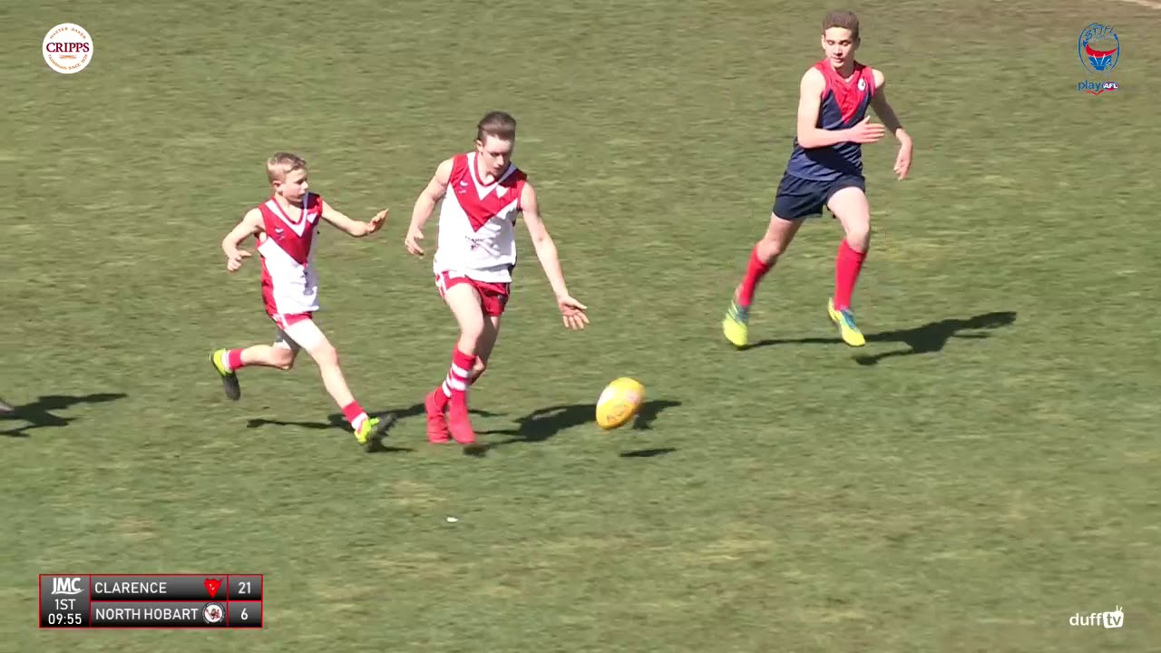 2019 STJFL U14 Boys Grand Final | Clarence Roos v North Hobart Demons