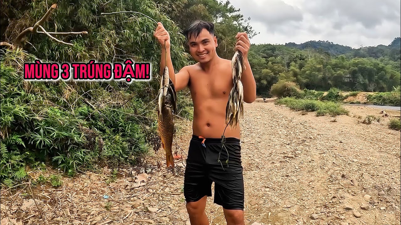 Trúng Đậm Mùng 3 Tết Bằng Mẻ Cá Suối Cực Đã | Bắt Cá Suối Tập 8