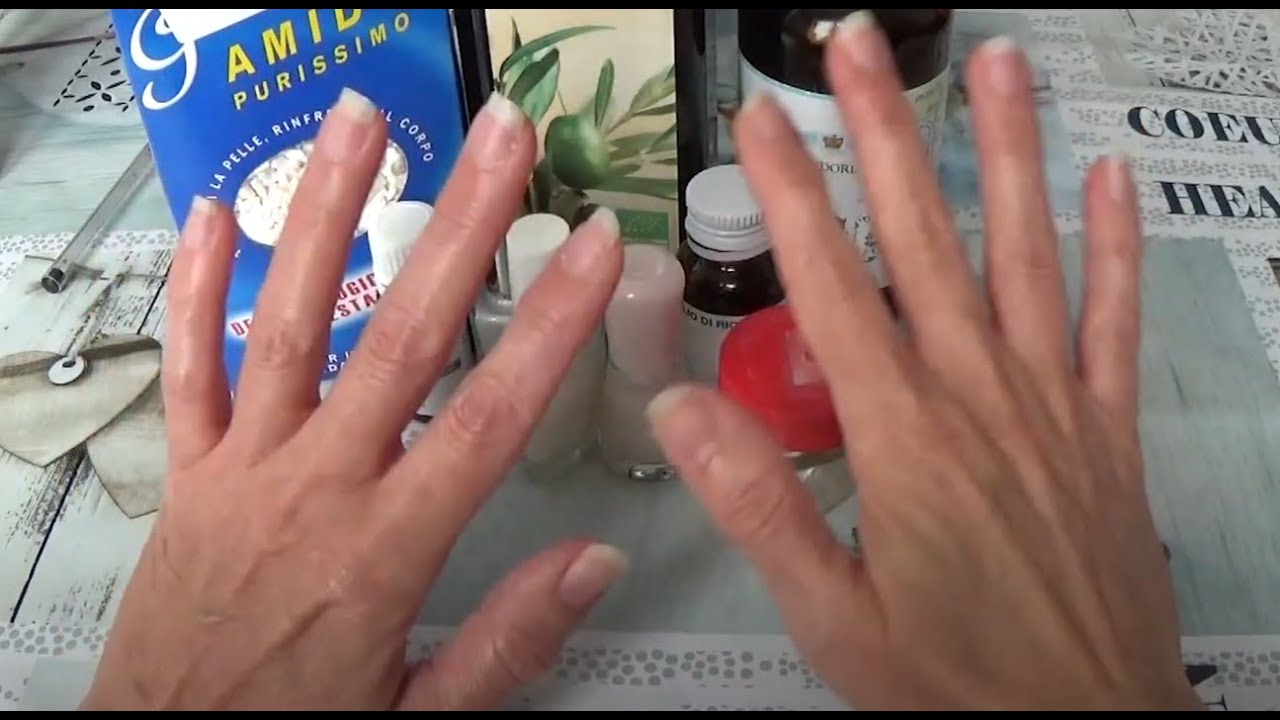 Cura delle mani casalinga