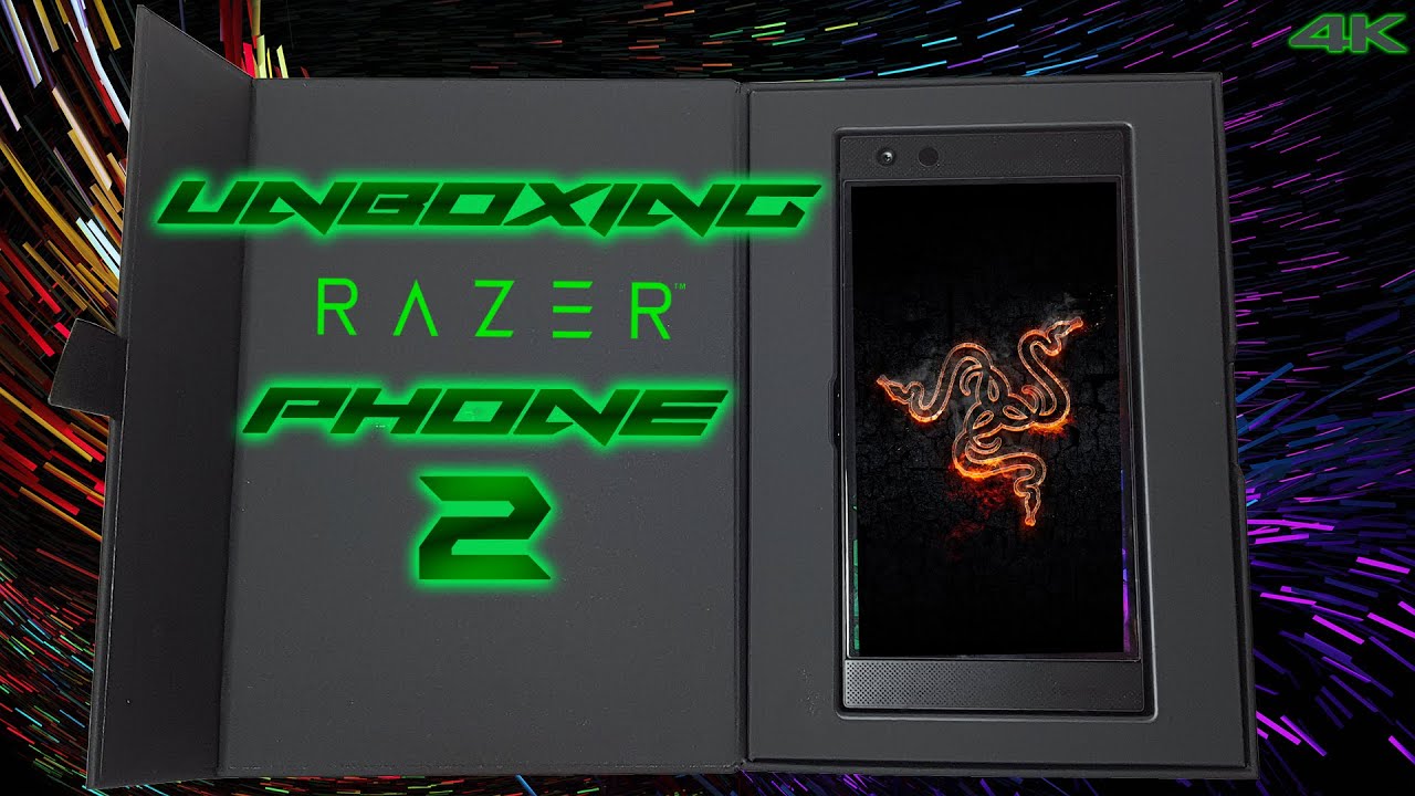 Razer Phone 2 - Gaming Smartphone With 120Hz QHD Display : Unboxing