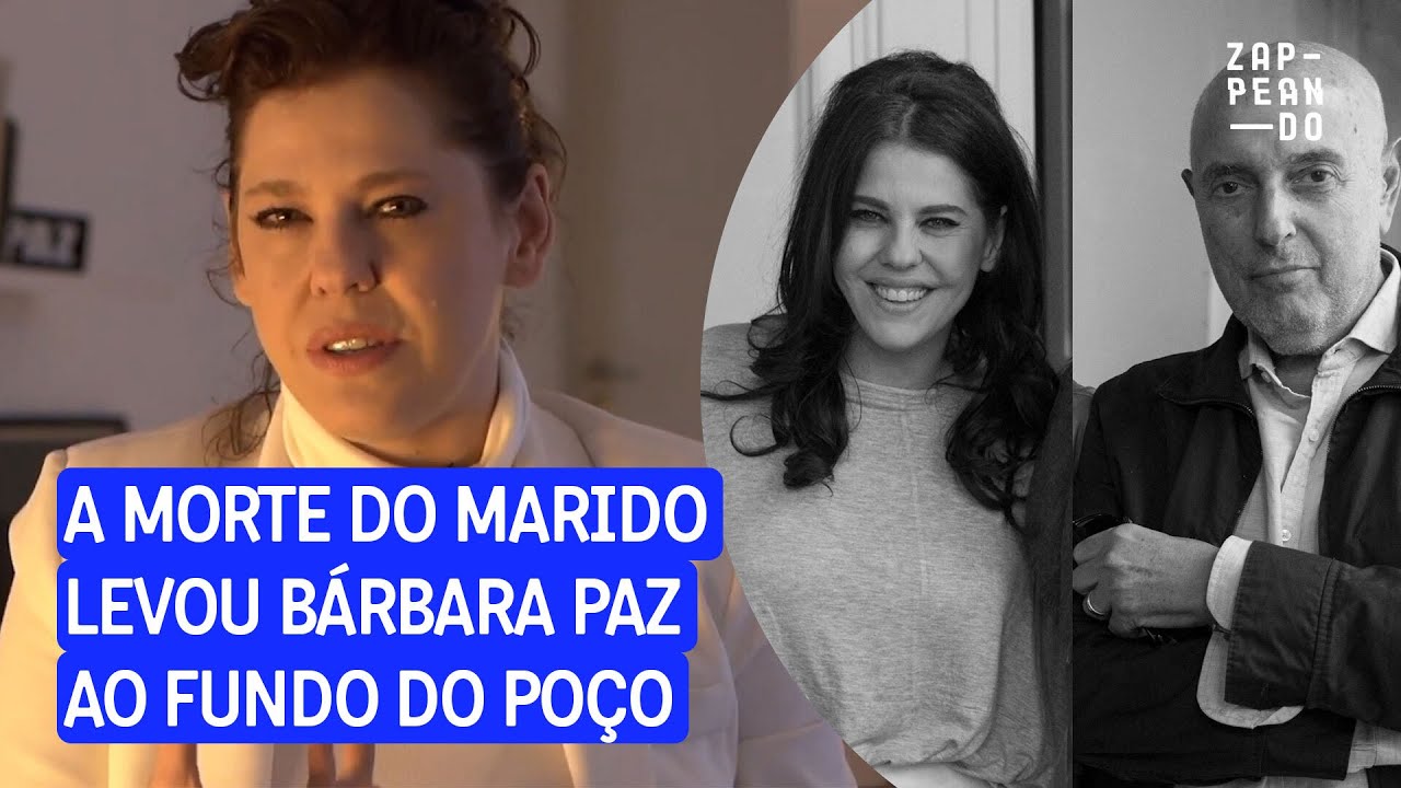 Bárbara Paz não conseguia seguir em frente após a morte do marido