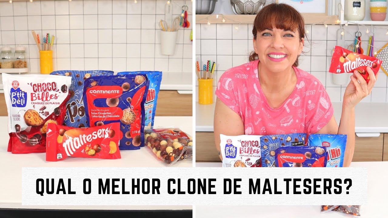 Qual o melhor clone dos chocolates Maltesers?