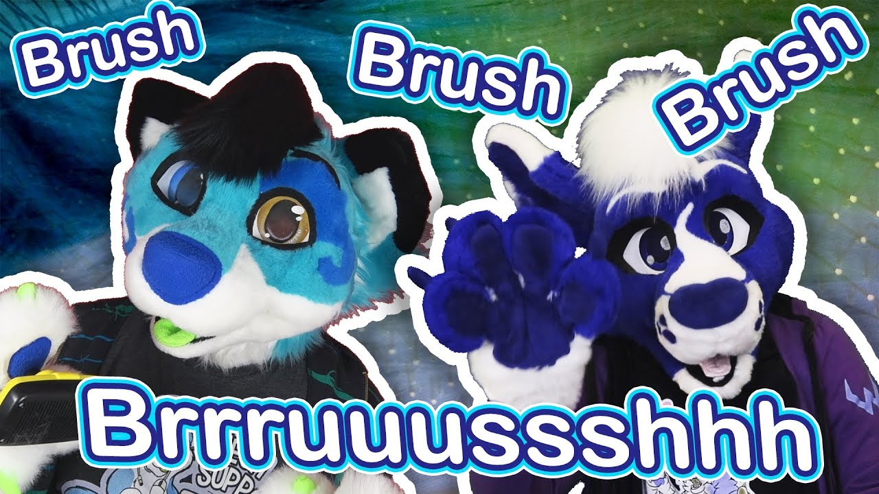How to BRUSH YOUR FURSUIT! With POCARI ROO!