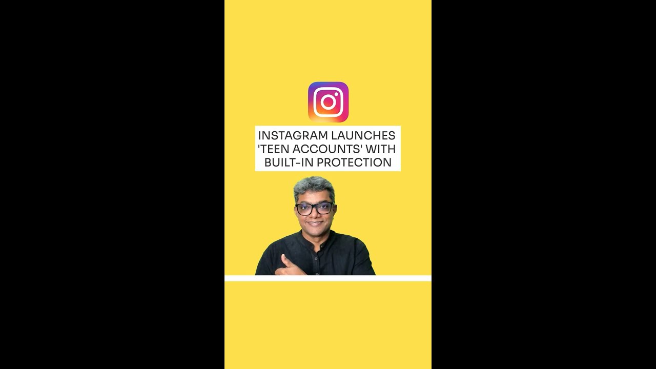 Instagram Launches 'Teen Accounts' with Parental Controls #Shorts
