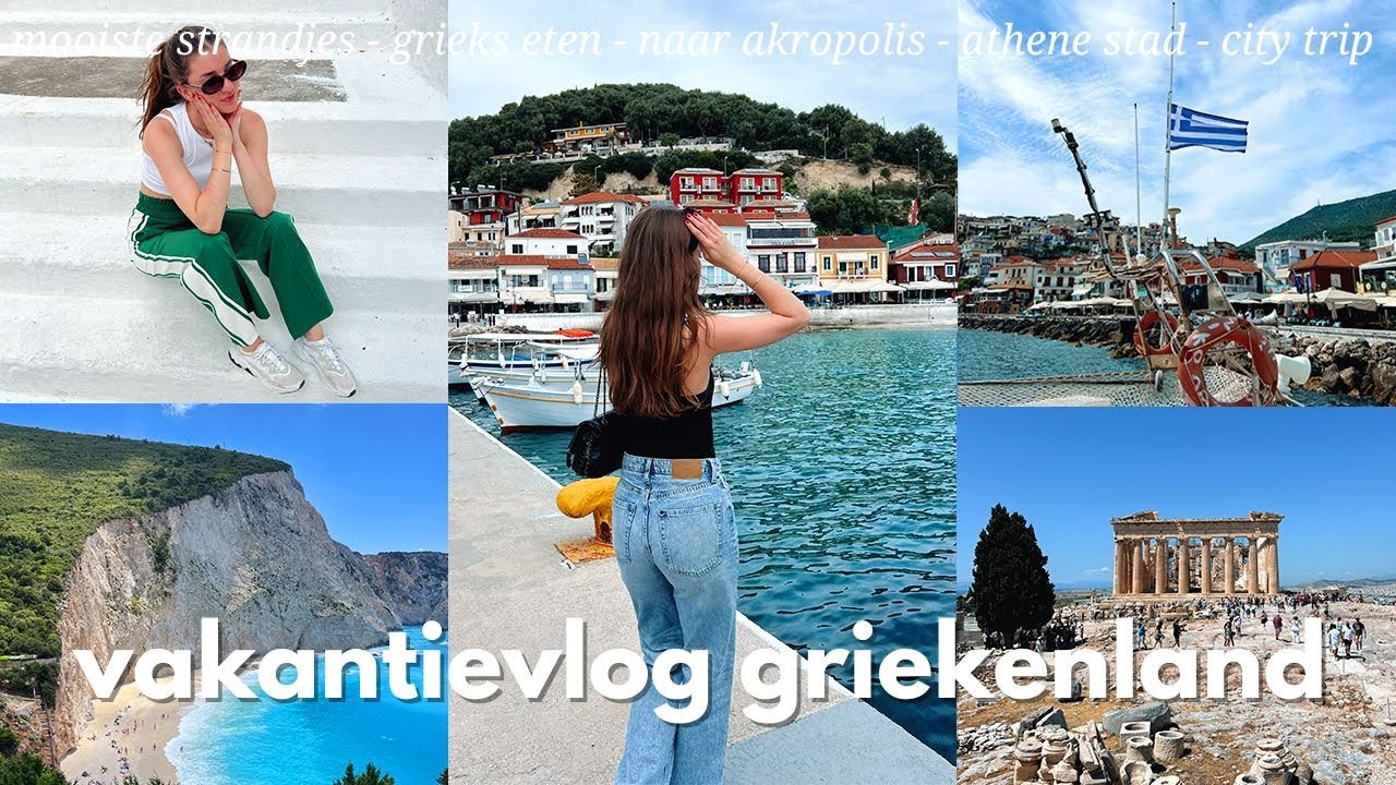 VAKANTIEVLOG ⭐️ naar griekenland 🇬🇷 athene city trip & mooie strandjes 🌞🌴 ☆ Zenne Bakens