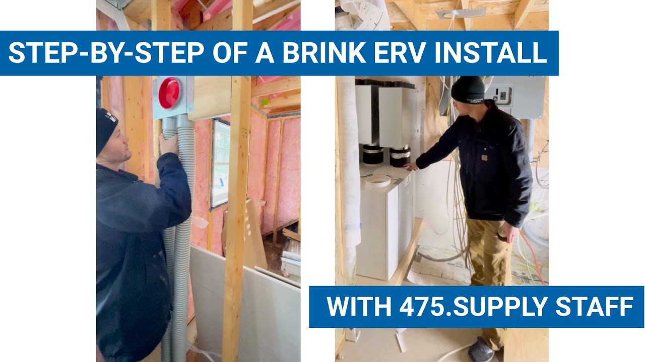 Walkthrough of a Brink FLAIR ERV Install in Ontario
