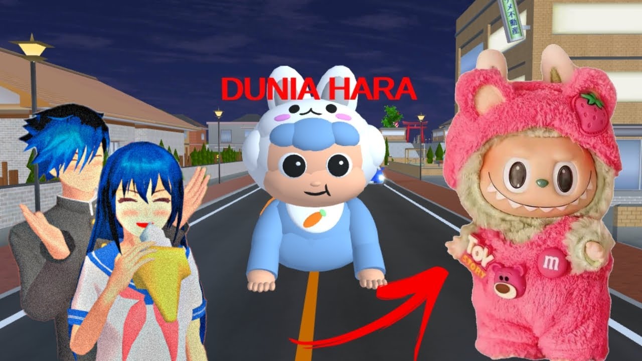English SAKURA SchoolSimulator : 😍 Excited stream | Playing Solo | Streaming with Turnip
