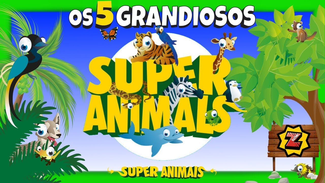 Super Animais Pingo Doce - Os 5 Grandiosos - Coleção de Cartas