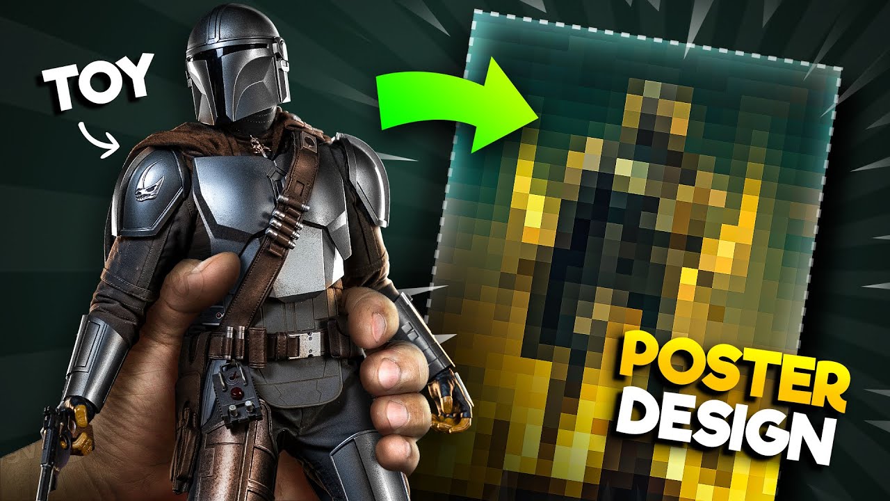 Может ли ИГРУШКА стать профессиональным постером фильма?