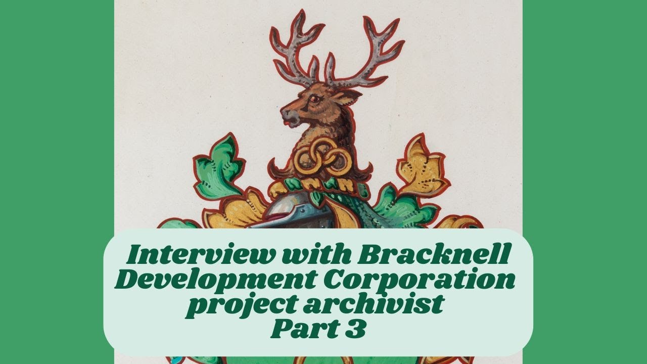Interview with Bracknell Development Corporation project archivist Part 3