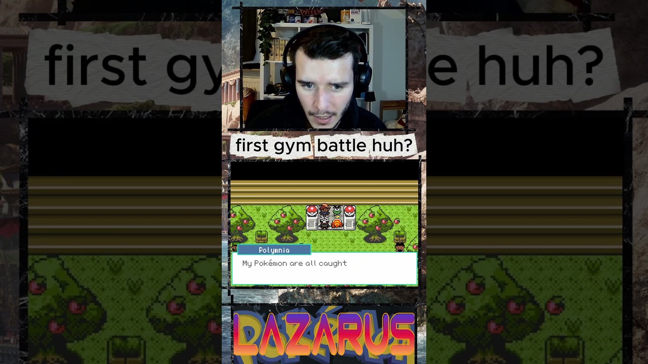 Первая битва в спортзале! Pokemon Lazarus Nuzlocke 