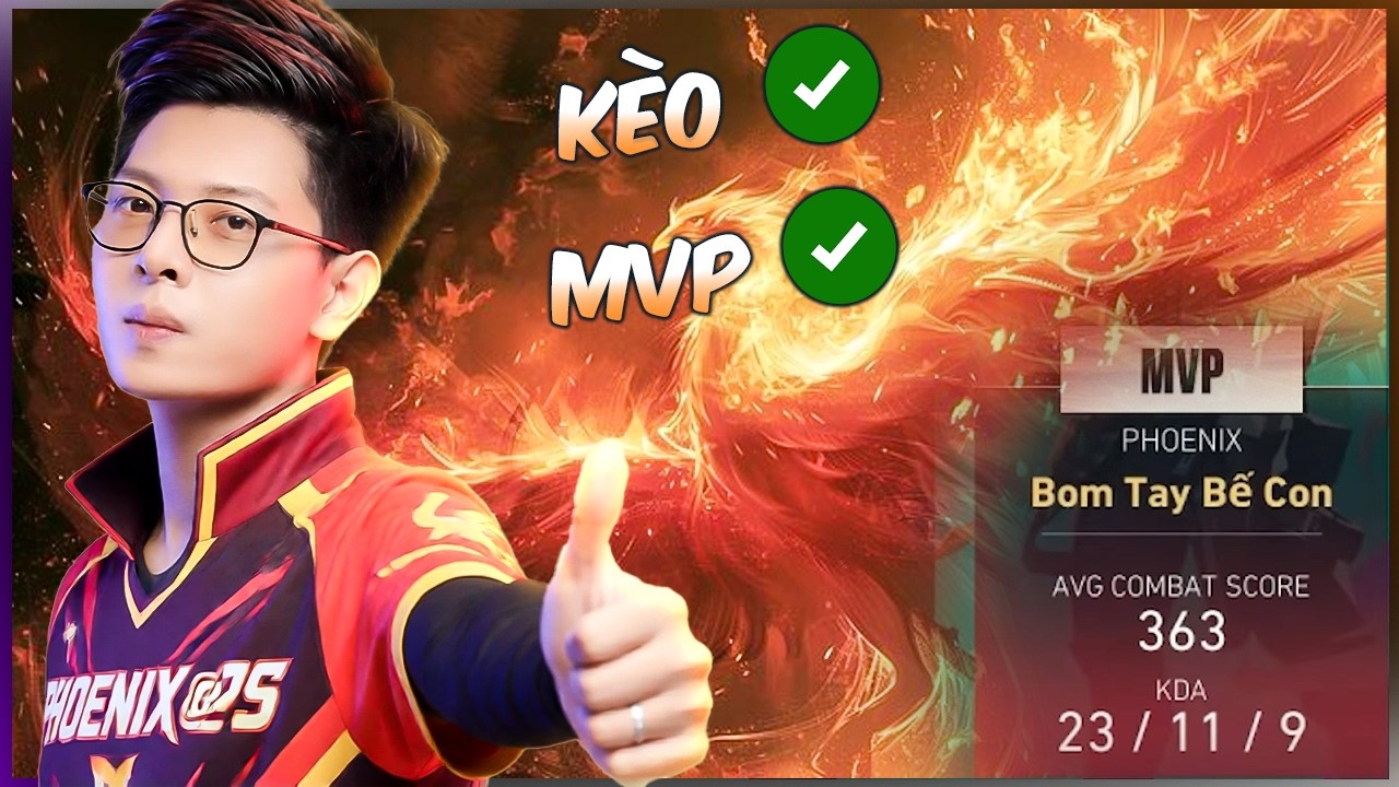 CON PHOENIX CỦA BOMMAN GIÚP PÉ LEO CLEAR KÈO 