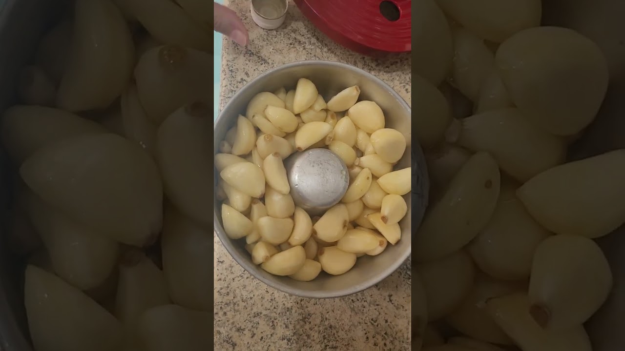 Adeus, cheiro de alho nas mãos! ✋🧄​ 10 cabeças de alho em 10 minutos e já deixei a rotina toda.