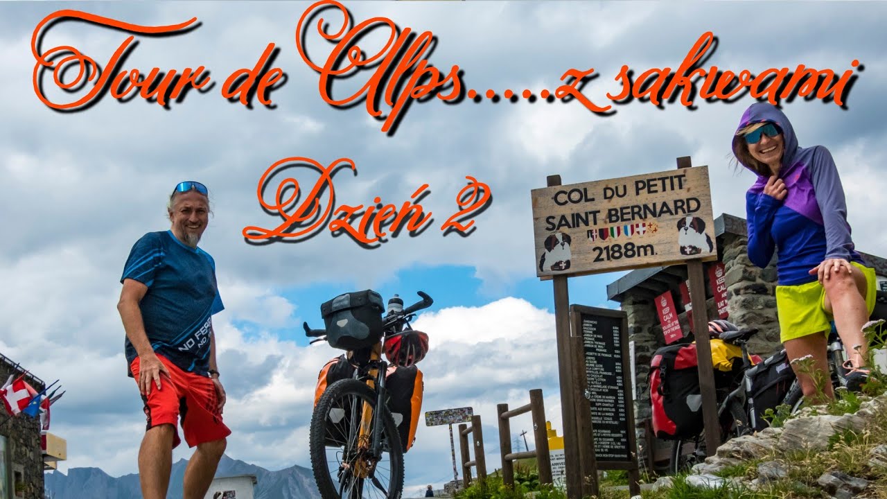 Col du Petit Saint Bernard z noclegiem wśród zabytkowych ruin. Dzień 2. TOUR DE ALPS Z SAKWAMI 
