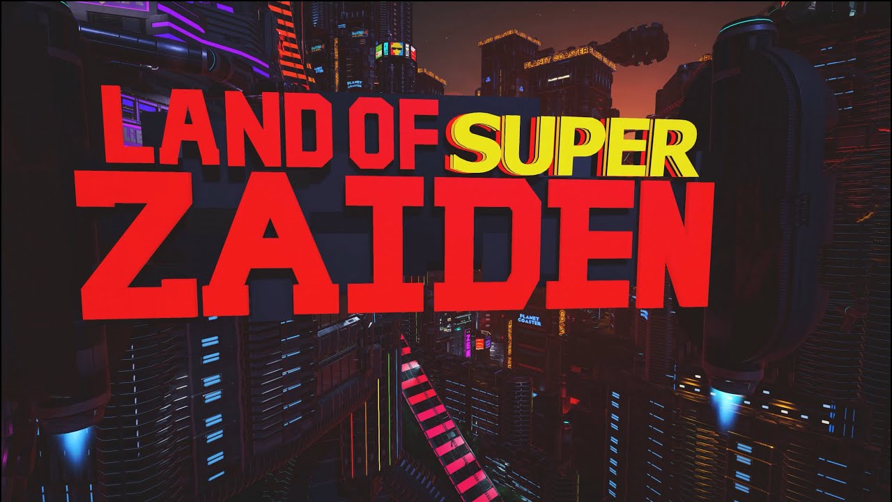 Cyberpunk Metropolis - Super Zaiden Featuring Tigron XL (Planet Coaster)