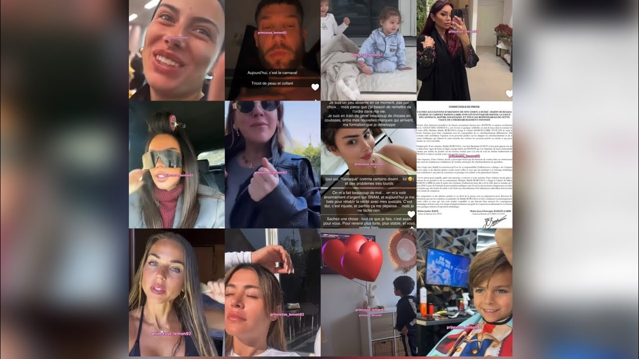 Maddy burciaga et benji samat d&eacute;posent plainte giuseppa est rentr&eacute;e, am&eacute;lie neten, laura lempika ana
