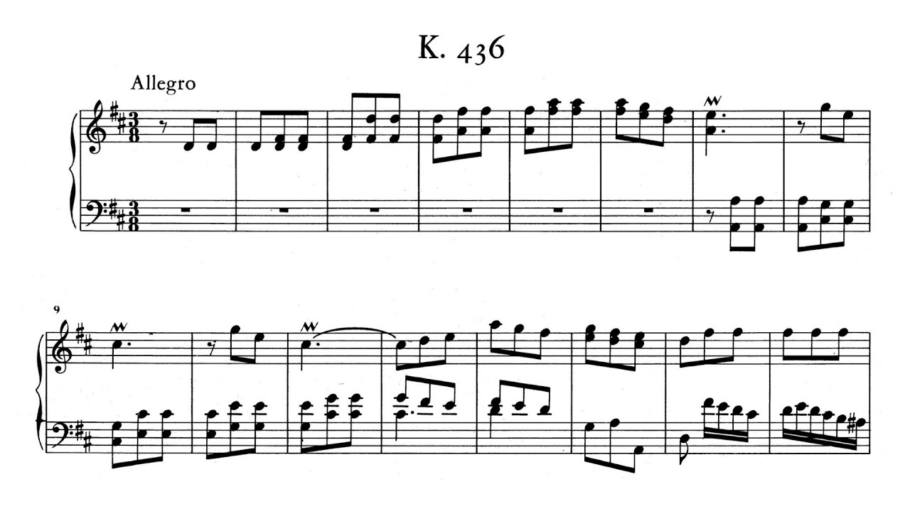 Scarlatti: Keyboard Sonata in D major, K.436