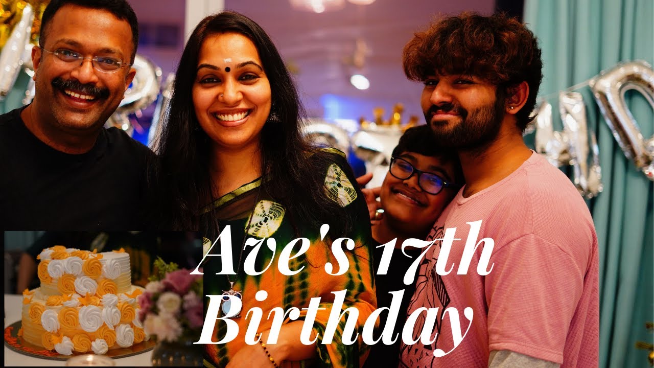 Ave's Birthday |ദുബായിലെ മഴയും അവിയുടെ പിറന്നാളും | Ave's 17th Birthday 2022 | Dubai | Veena's Vlog