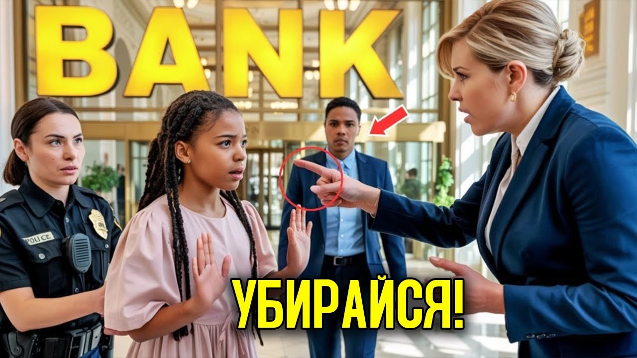 Белая Сотрудница Банка Вызвала Полицию На Чёрную Девочку Но Онемела, Когда Пришла Её Мама, Директор