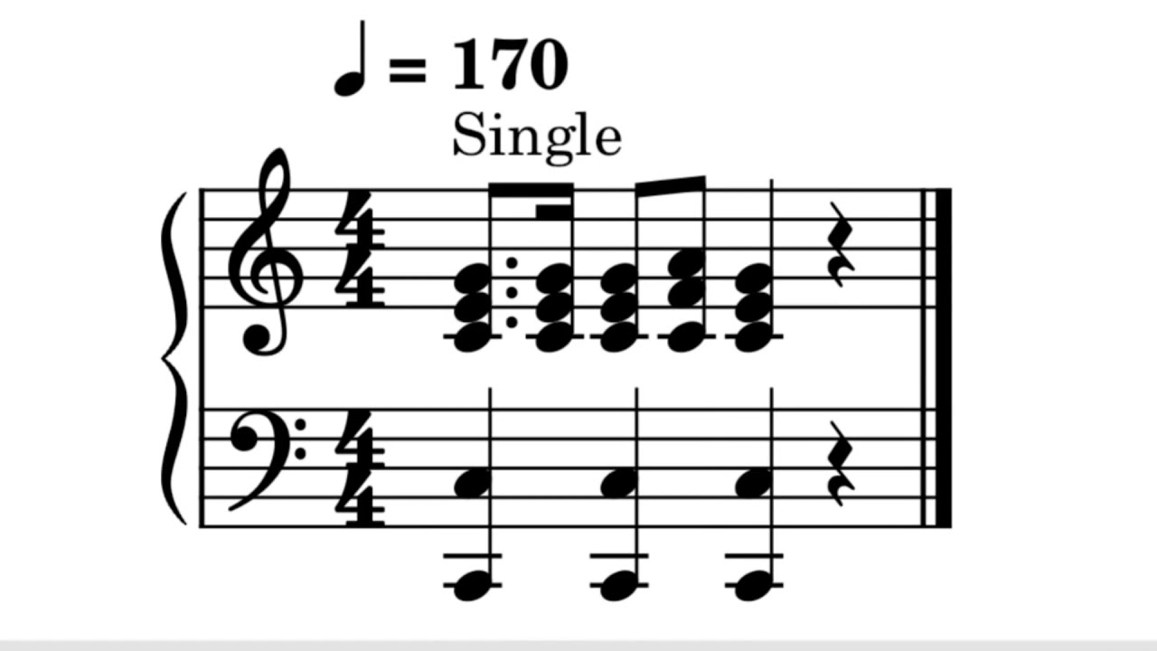 wii sports baseball organ transcription